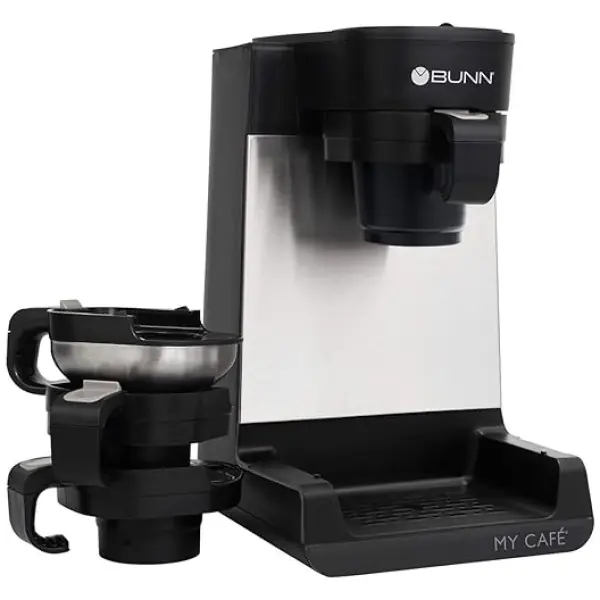 BUNN MCU My Cafe Single Cup Multi Use Coffee Brewer (Black/SST)