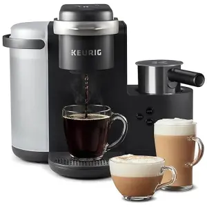 Keurig K-Cafe Single Serve K-Cup Coffee, Latte and Cappuccino Maker, Dark Charcoal