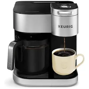 Keurig® K-Duo Special Edition Single Serve K-Cup Pod & Carafe Coffee Maker, Silver