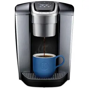 Keurig K-Elite Single-Serve K-Cup Pod Coffee Maker, Brushed Silver
