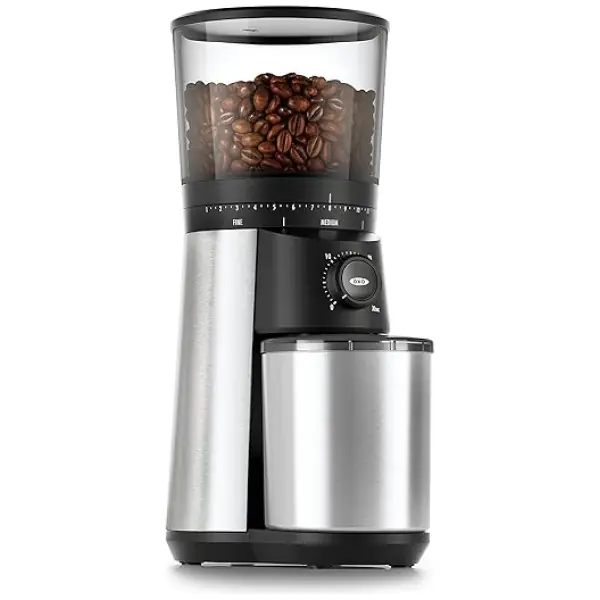 OXO Brew Conical Burr Coffee Grinder , Silver